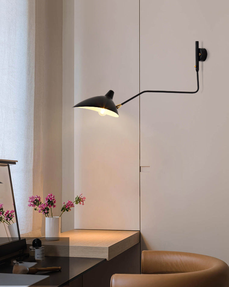 Applique murale WOMO pivotante à double bras articulé - WM6024