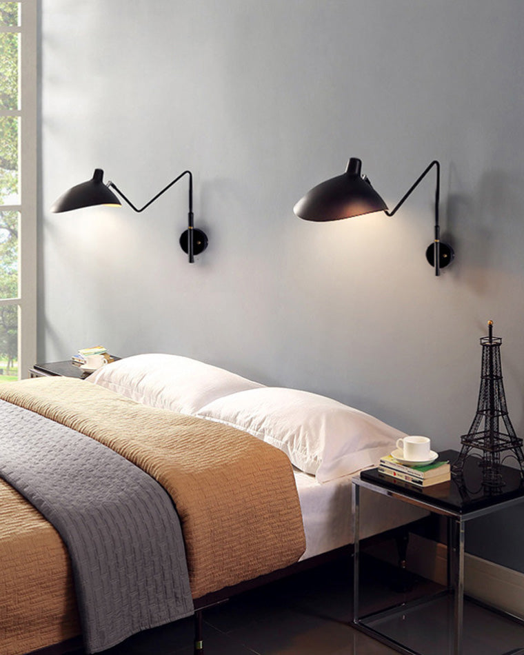 Applique murale WOMO pivotante à double bras articulé - WM6024