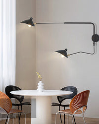 WOMO Swivel Double Arm Wall Light with Articulated Arm - WM6024