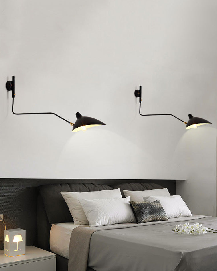 Applique murale WOMO pivotante à double bras articulé - WM6024