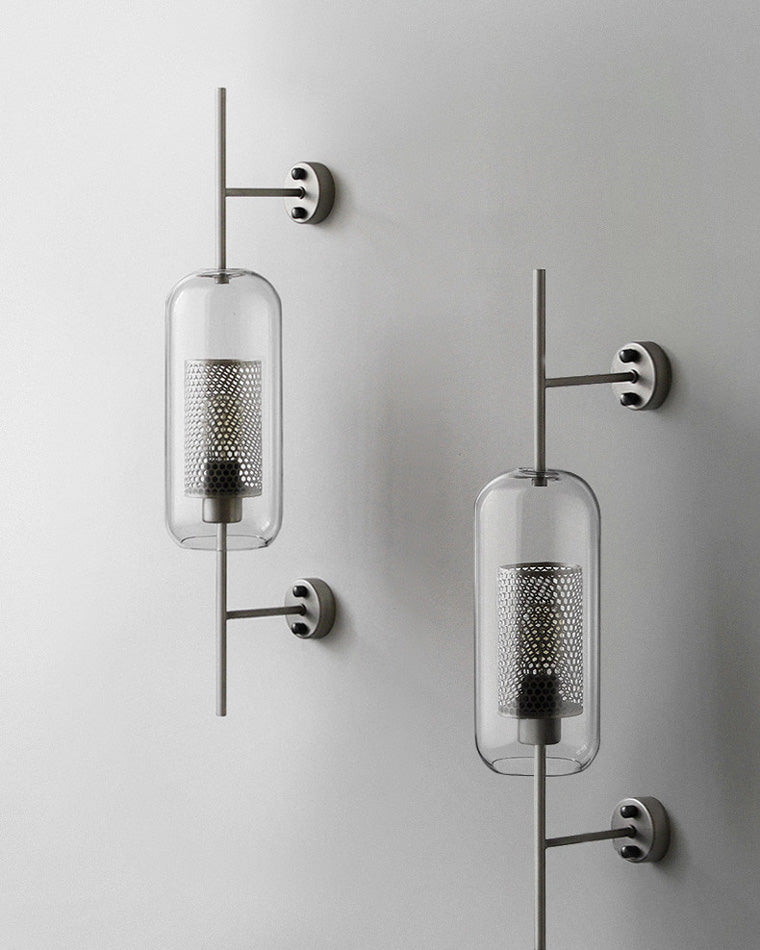WOMO Industrial Hurricane Wall Sconce-WM6031