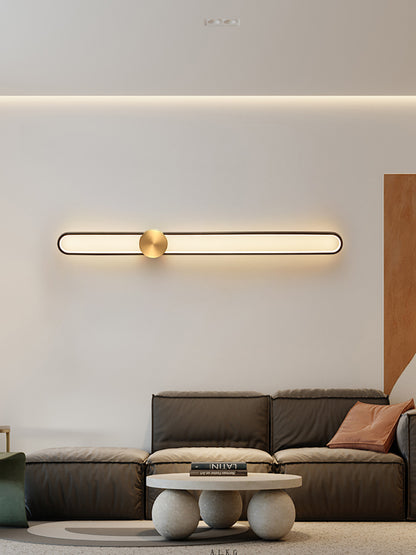 WOMO Long Oval LED Wall Sconce-WM6032