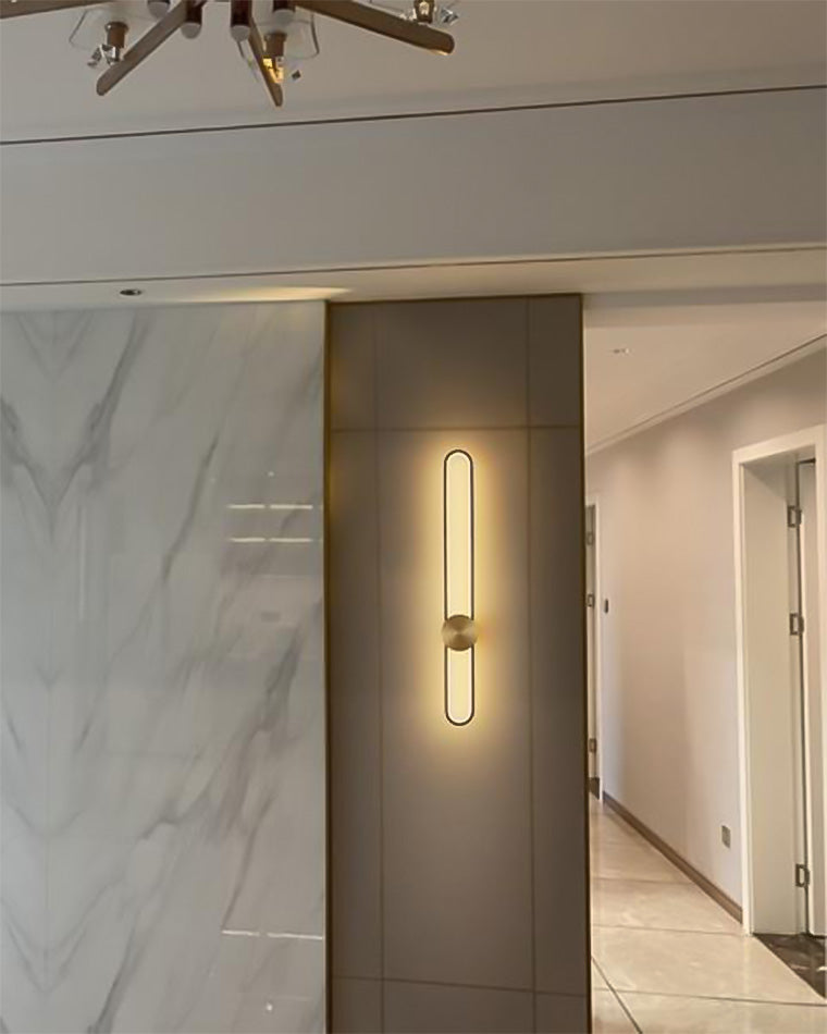 WOMO Long Oval LED Wall Sconce-WM6032