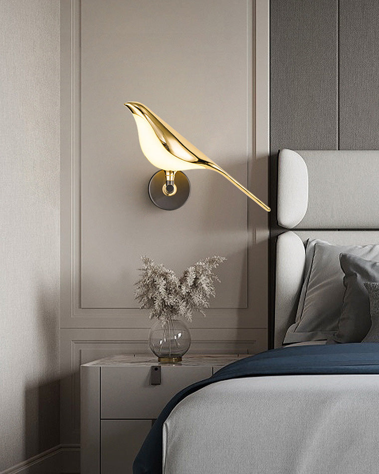 WOMO Gold Birds Wandleuchte-WM6033