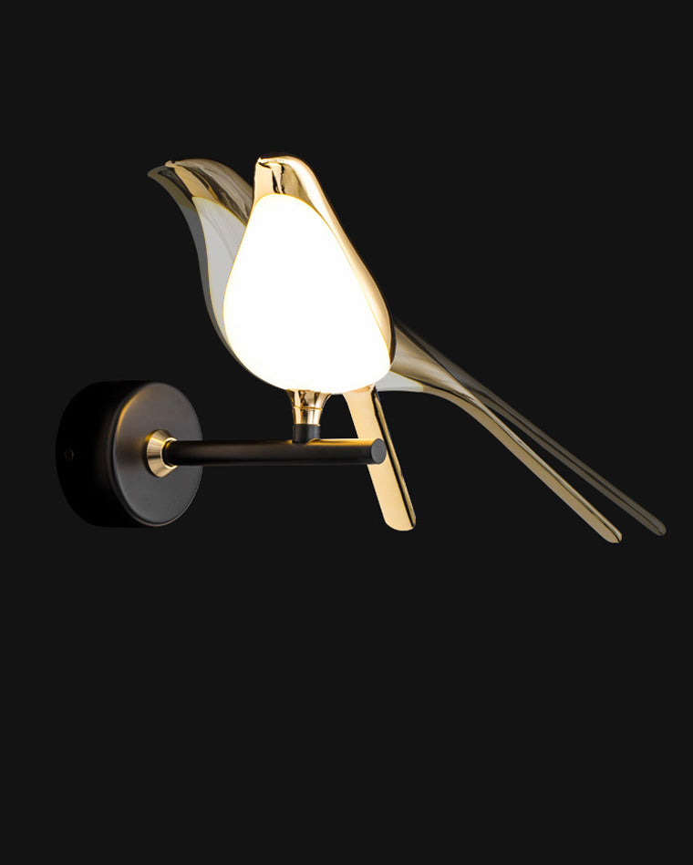 WOMO Gold Birds Wandleuchte-WM6033