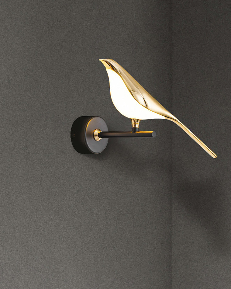 WOMO Gold Birds Wandleuchte-WM6033