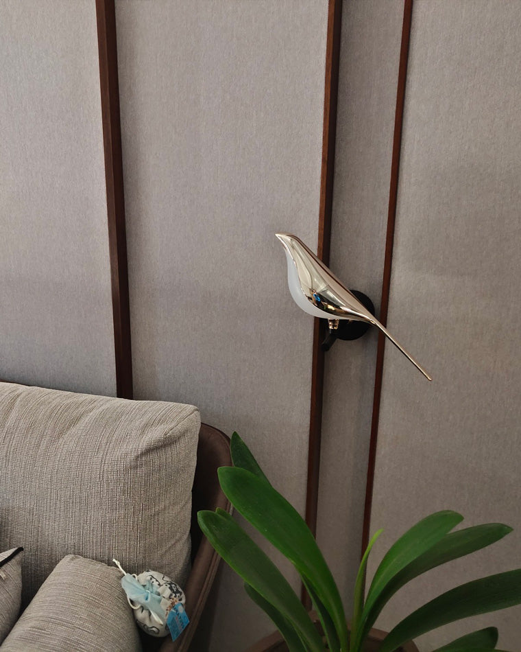 WOMO Gold Birds Wandleuchte-WM6033