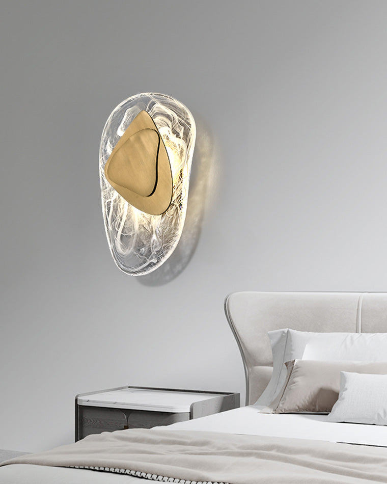 WOMO Water Ripple Skulpturale Wandleuchte-WM6041