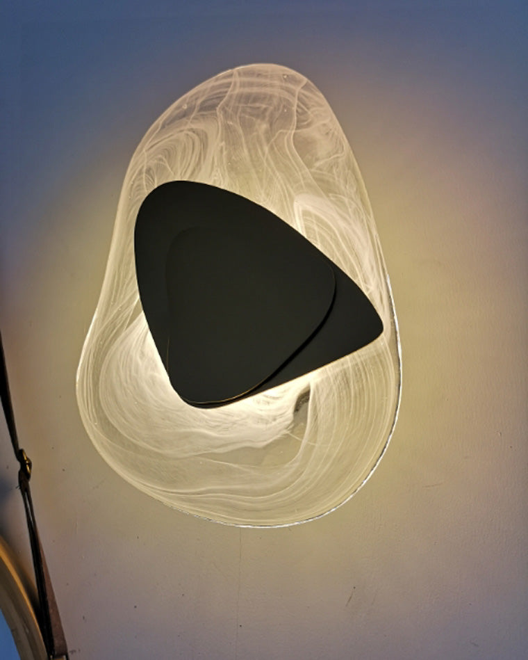 WOMO Water Ripple Skulpturale Wandleuchte-WM6041