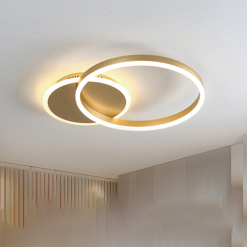 WOMO Runde LED-Deckenleuchte mit Unterputzmontage-WM1032