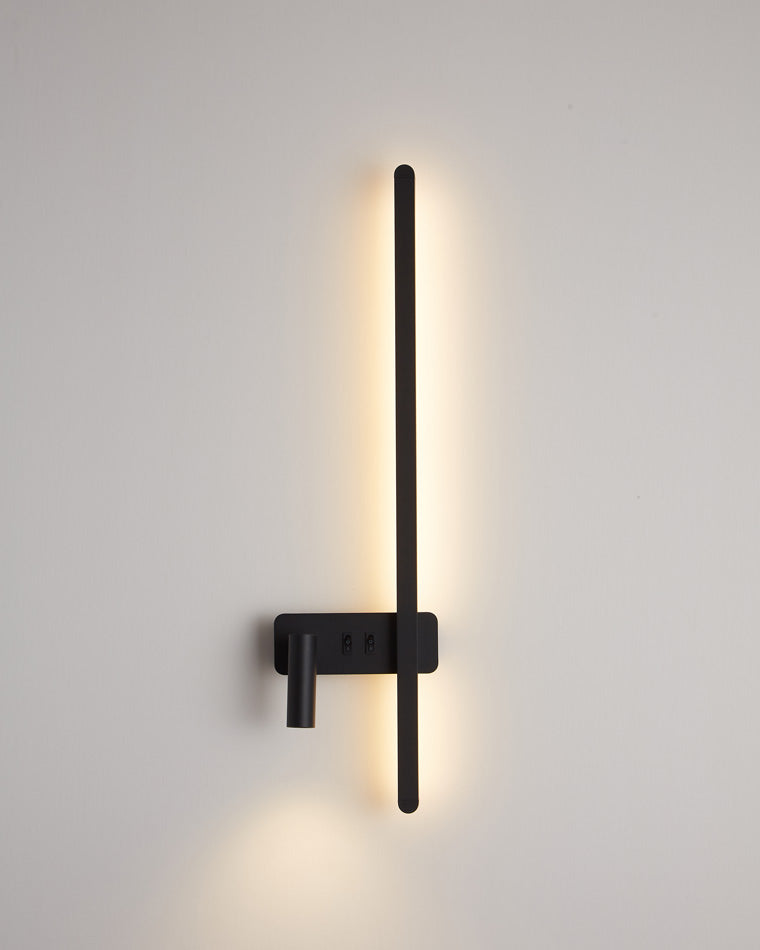 WOMO schaltbare lange lineare Wandleuchte mit Spotlight-WM6068