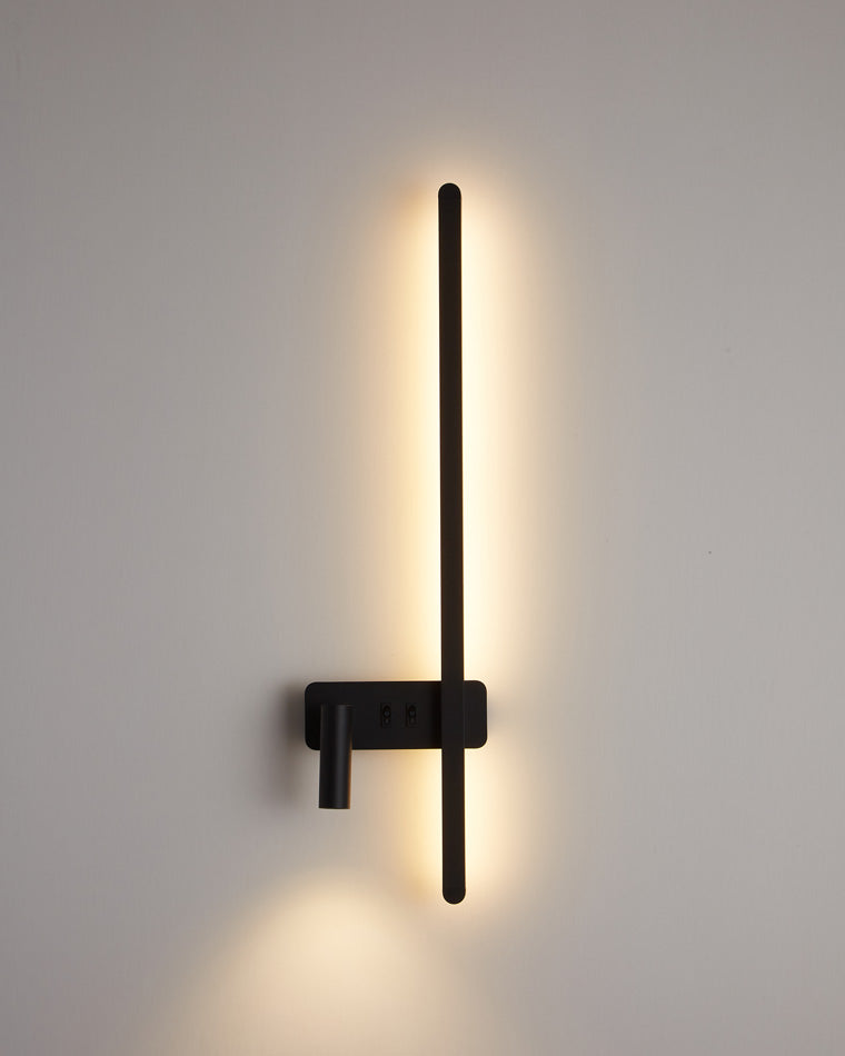WOMO schaltbare lange lineare Wandleuchte mit Spotlight-WM6068