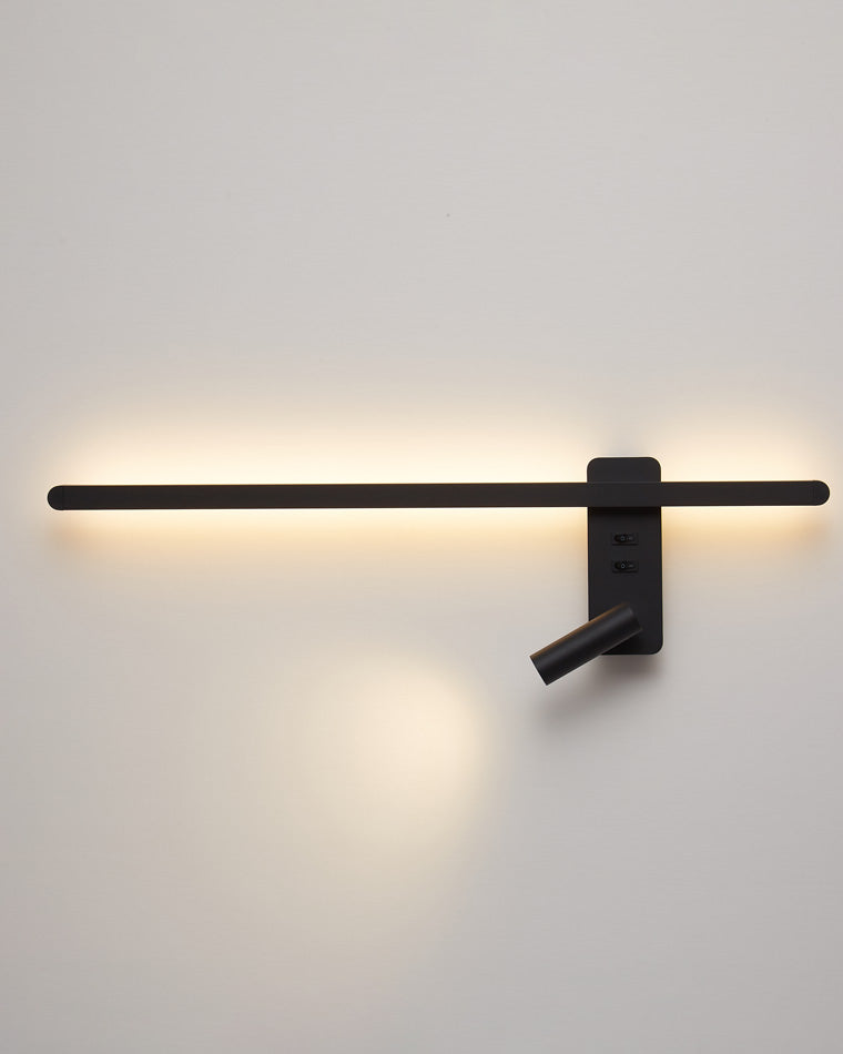 WOMO schaltbare lange lineare Wandleuchte mit Spotlight-WM6068