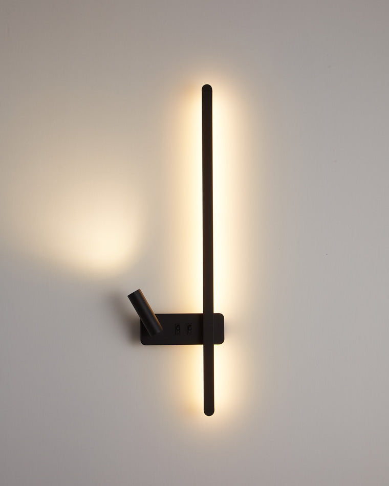 WOMO schaltbare lange lineare Wandleuchte mit Spotlight-WM6068