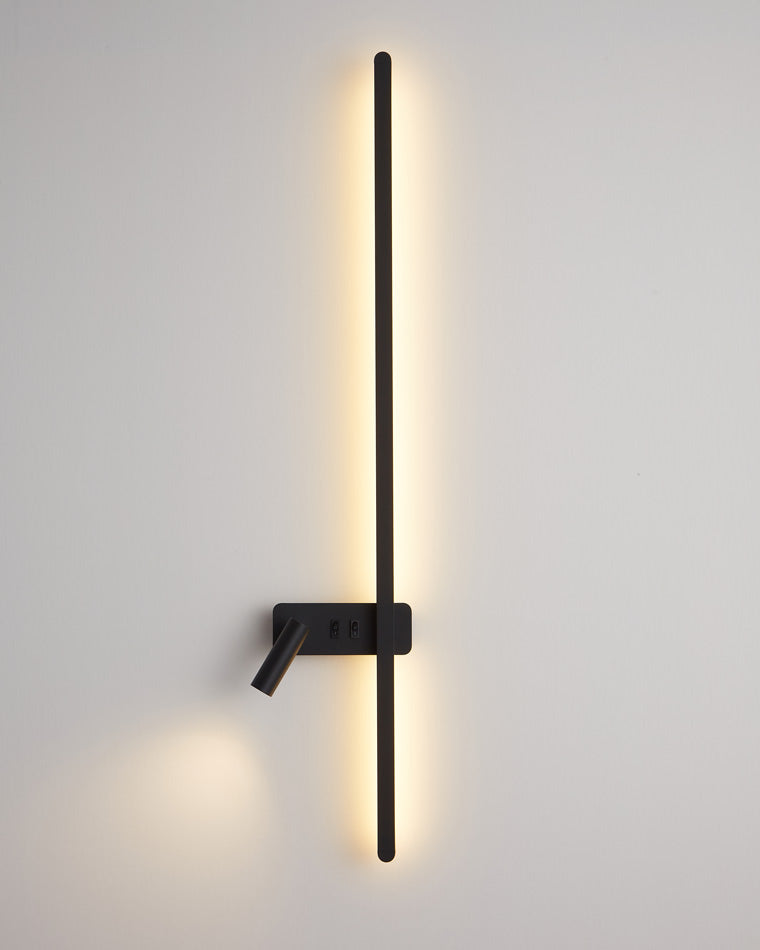 WOMO schaltbare lange lineare Wandleuchte mit Spotlight-WM6068