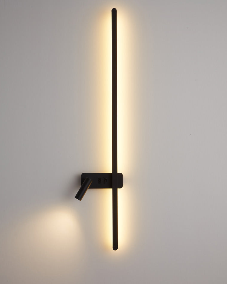 WOMO schaltbare lange lineare Wandleuchte mit Spotlight-WM6068