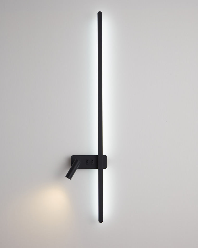 WOMO schaltbare lange lineare Wandleuchte mit Spotlight-WM6068