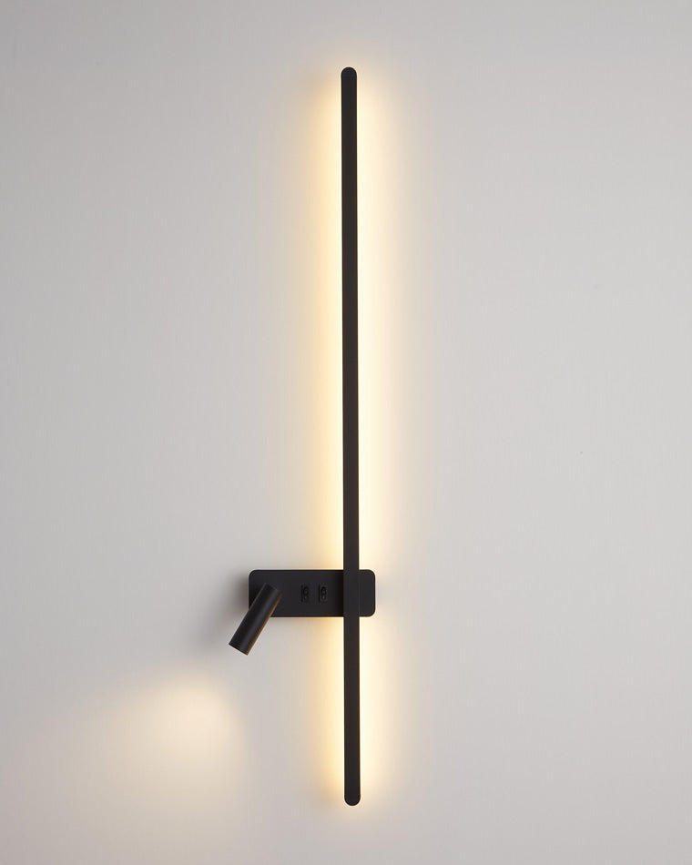 WOMO schaltbare lange lineare Wandleuchte mit Spotlight-WM6068