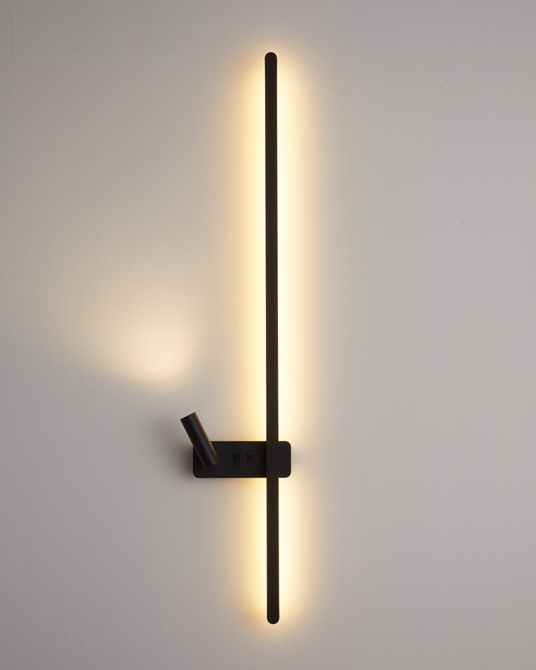 WOMO schaltbare lange lineare Wandleuchte mit Spotlight-WM6068