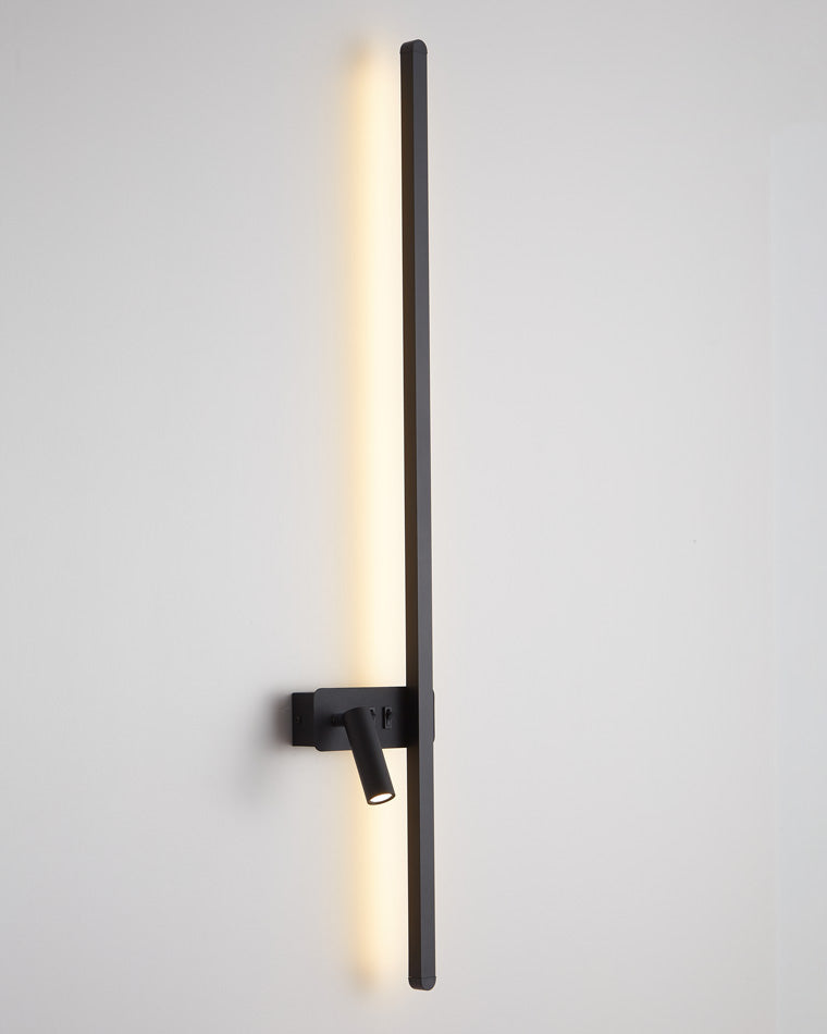 WOMO schaltbare lange lineare Wandleuchte mit Spotlight-WM6068