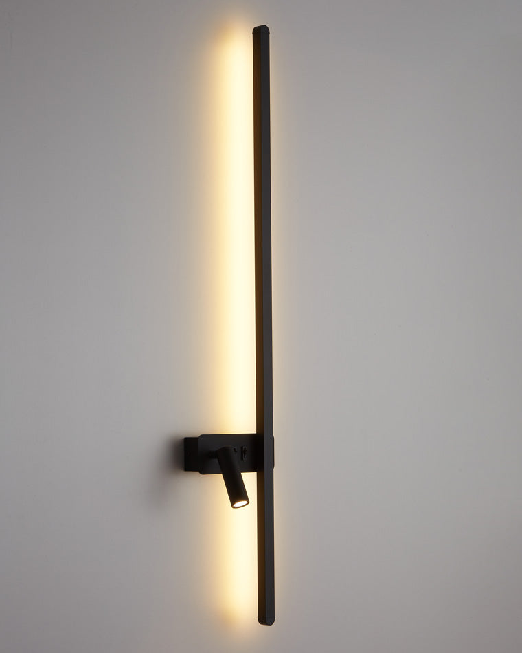 WOMO schaltbare lange lineare Wandleuchte mit Spotlight-WM6068