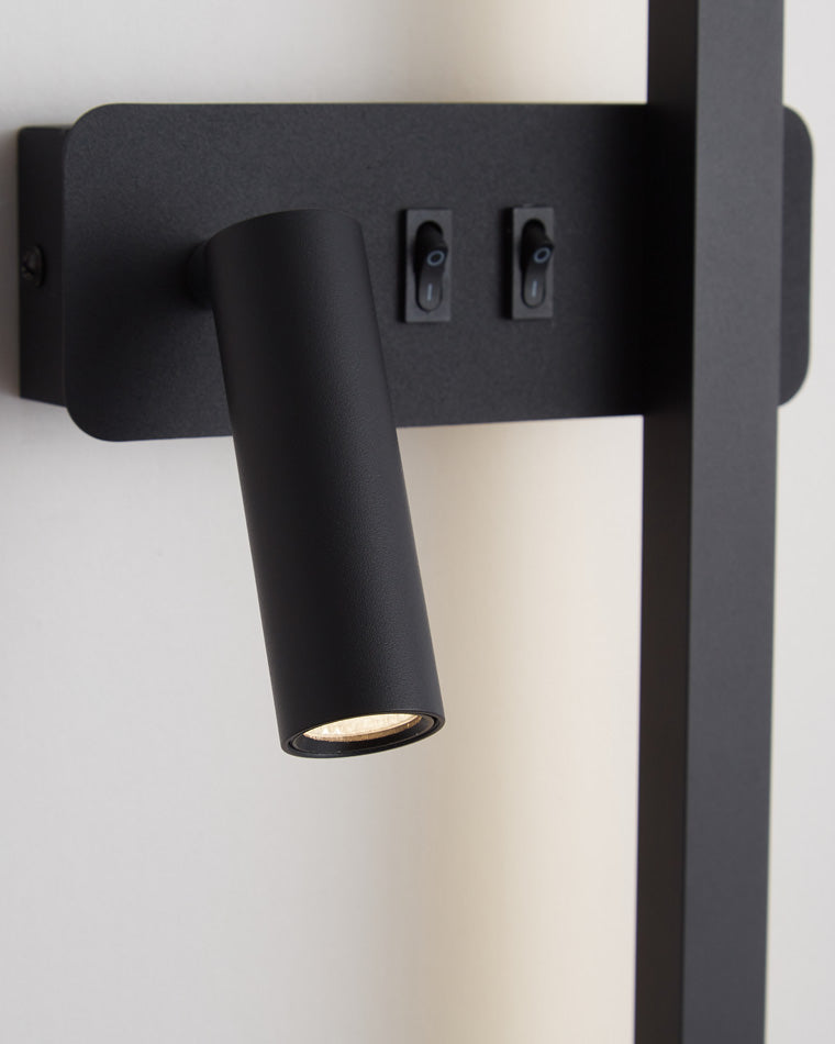 WOMO schaltbare lange lineare Wandleuchte mit Spotlight-WM6068