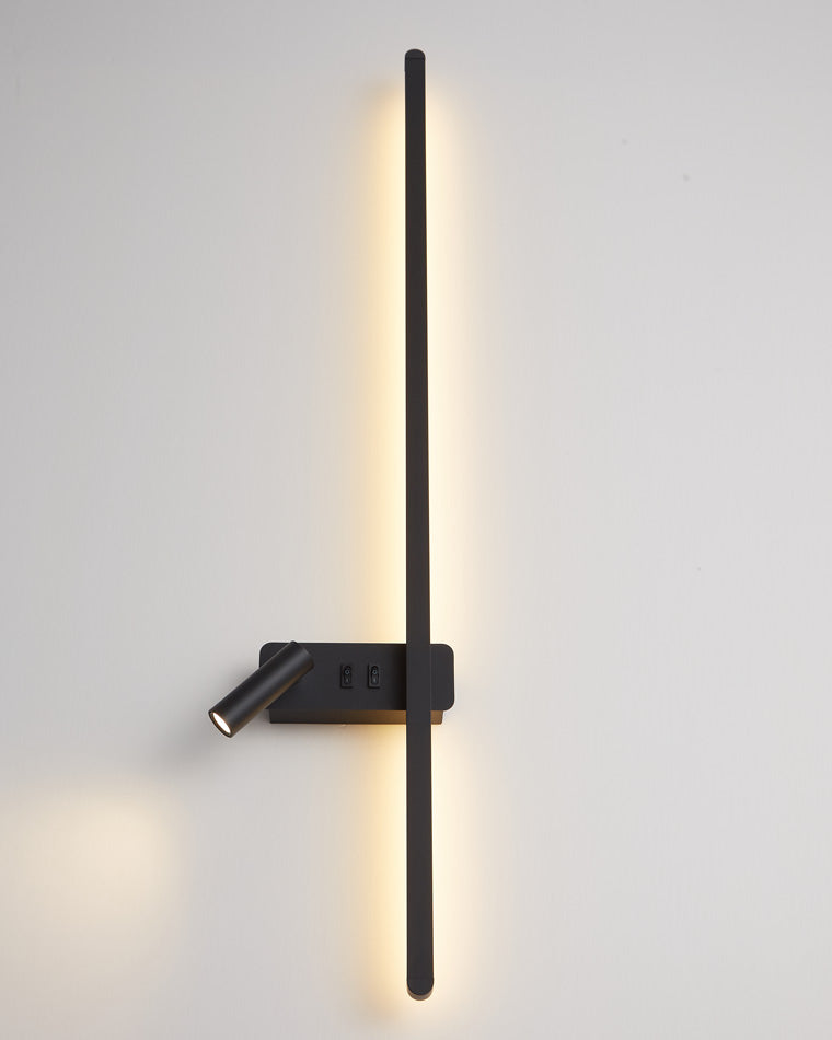 WOMO schaltbare lange lineare Wandleuchte mit Spotlight-WM6068