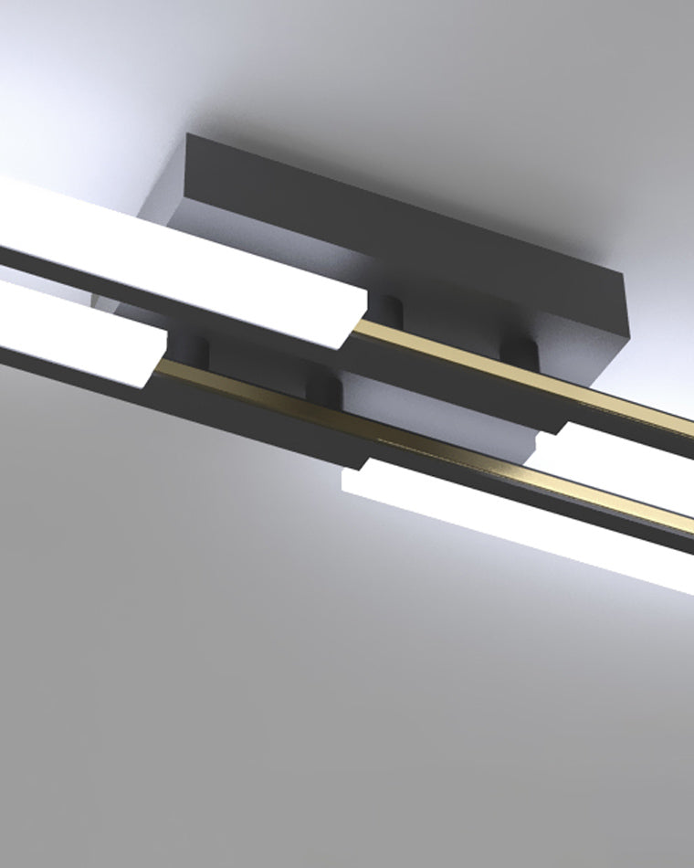 WOMO Doppelbalken-LED-Wandleuchte-WM6076