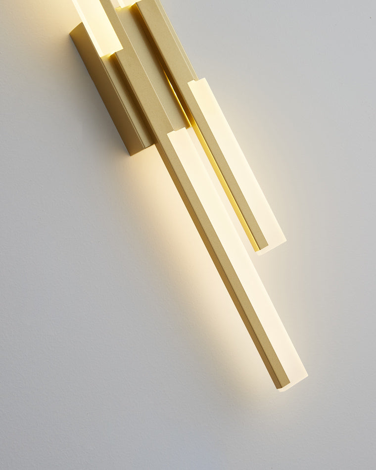 WOMO Doppelbalken-LED-Wandleuchte-WM6076