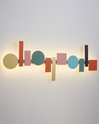 WOMO Colorful Sculptural Art Wall Light-WM6080