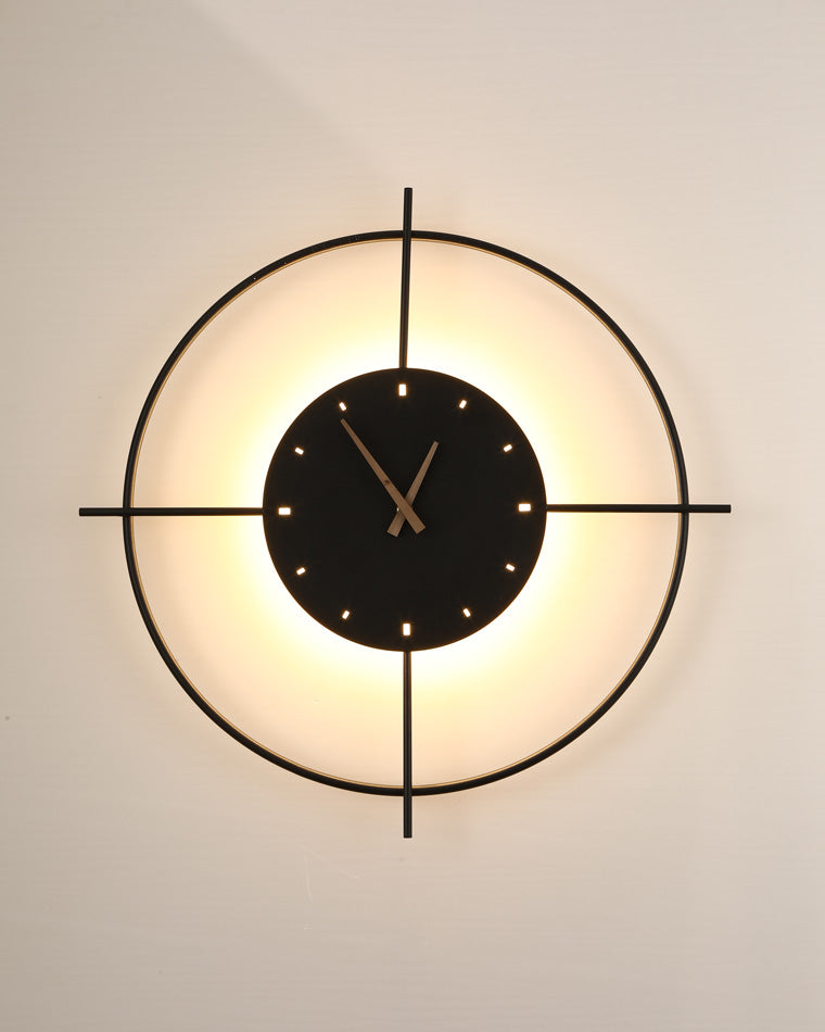 WOMO Wanduhr mit LED-Beleuchtung - WM6085