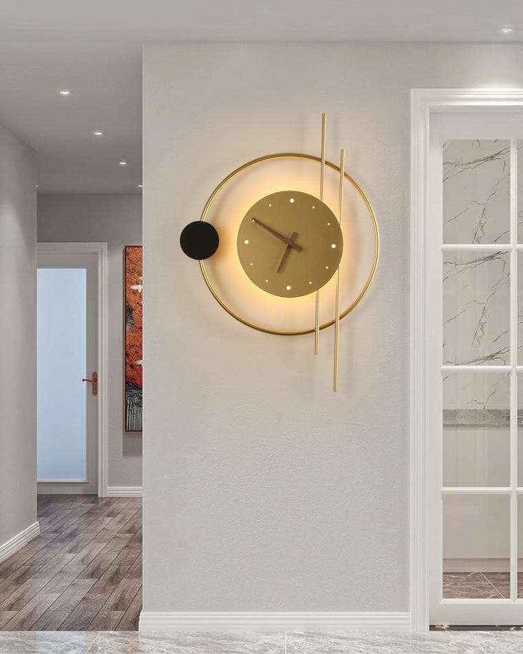 WOMO Wanduhr mit LED-Beleuchtung - WM6085