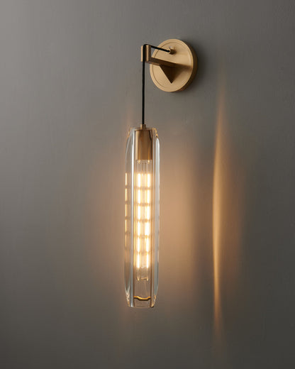 WOMO Hanging Crystal Wall Sconce-WM6094