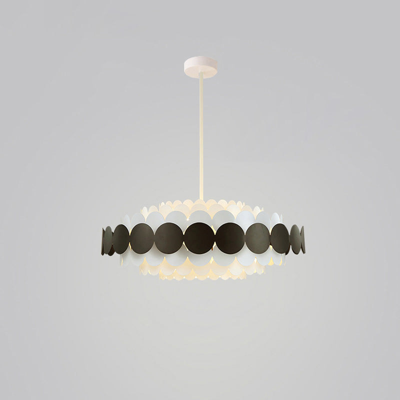 WOMO Scandi Scalloped Lustre Rond-WM2140