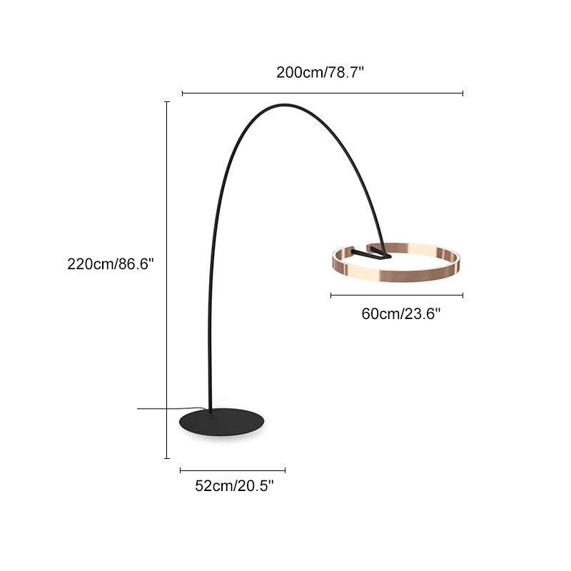 WOMO Arc Floor Lamp-WM7006