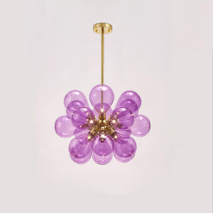 WOMO 18 Bubbles Glass Chandelier-WM2051