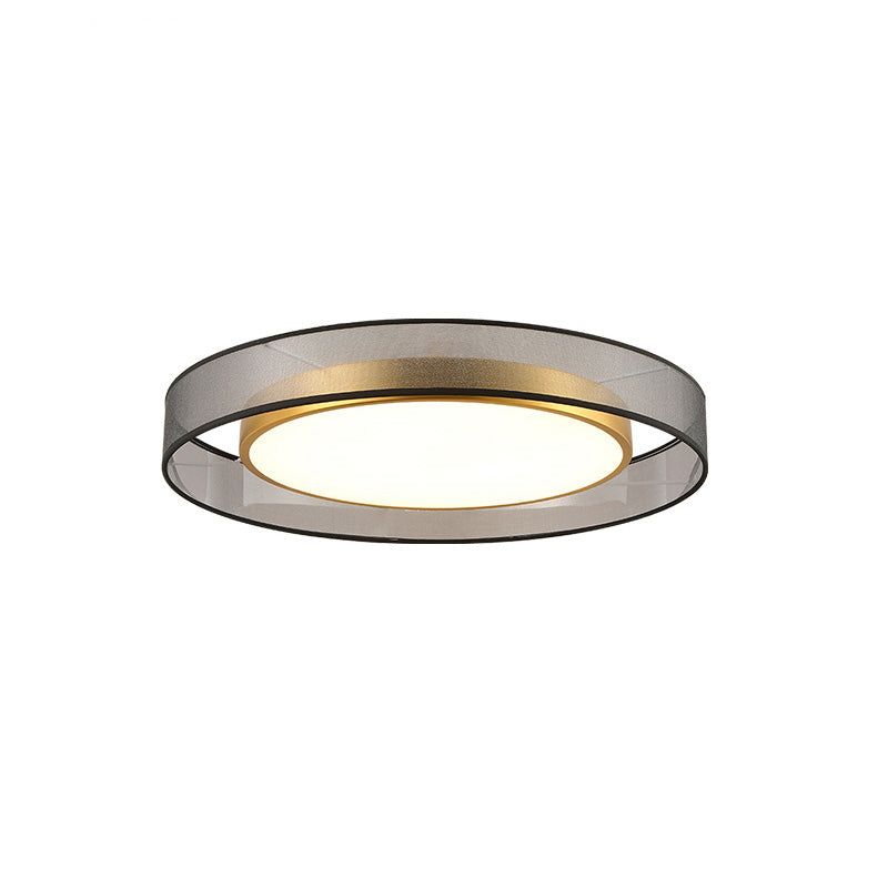 WOMO Plafonnier Rond en Tissu-WM1033