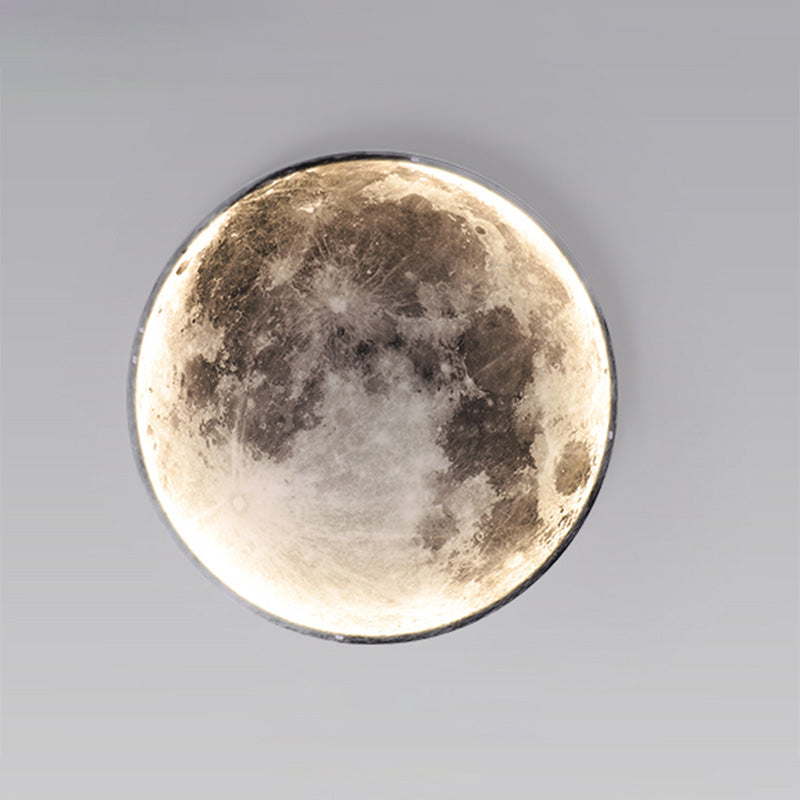 WOMO Mond/Erde Runde Wandleuchte-WM6102