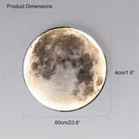 WOMO Mond/Erde Runde Wandleuchte-WM6102