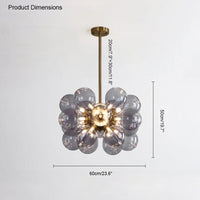Lustre en verre Bubbles WOMO 18-WM2051