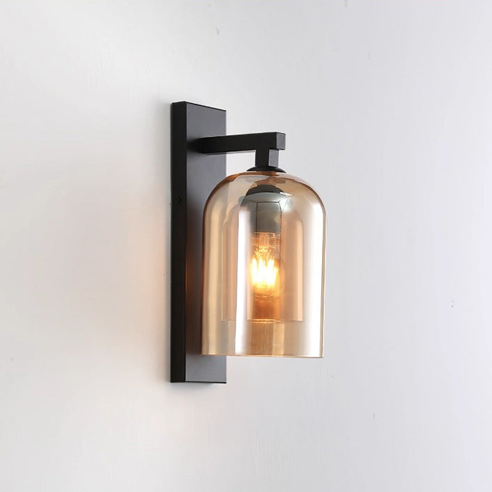 WOMO Glocke Schwarz Wandleuchte – WM6110