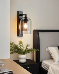WOMO Glocke Schwarz Wandleuchte – WM6110