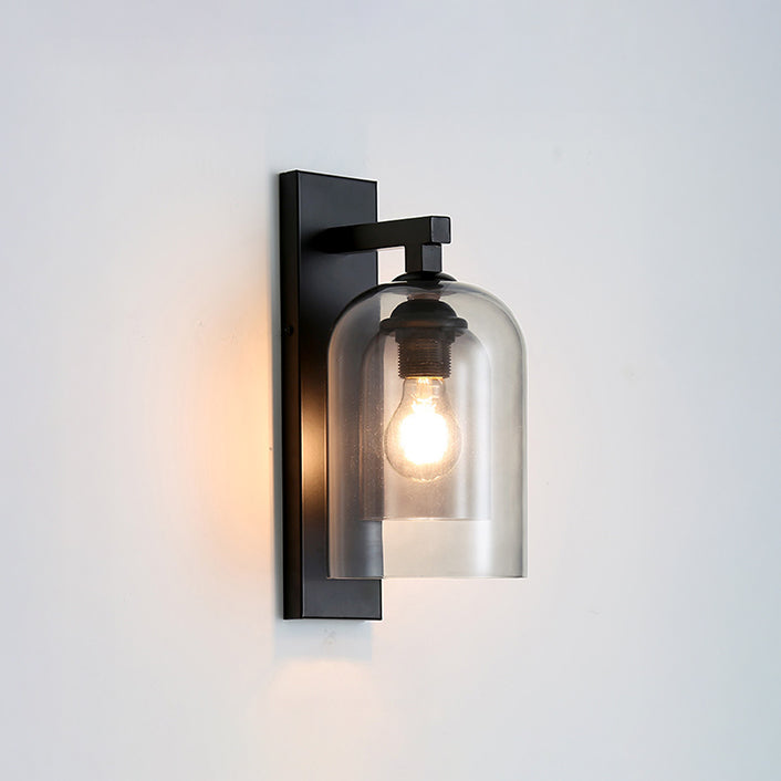 WOMO Glocke Schwarz Wandleuchte – WM6110