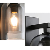WOMO Glocke Schwarz Wandleuchte – WM6110