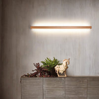 WOMO Holz Lineare Wandleuchte – WM6126