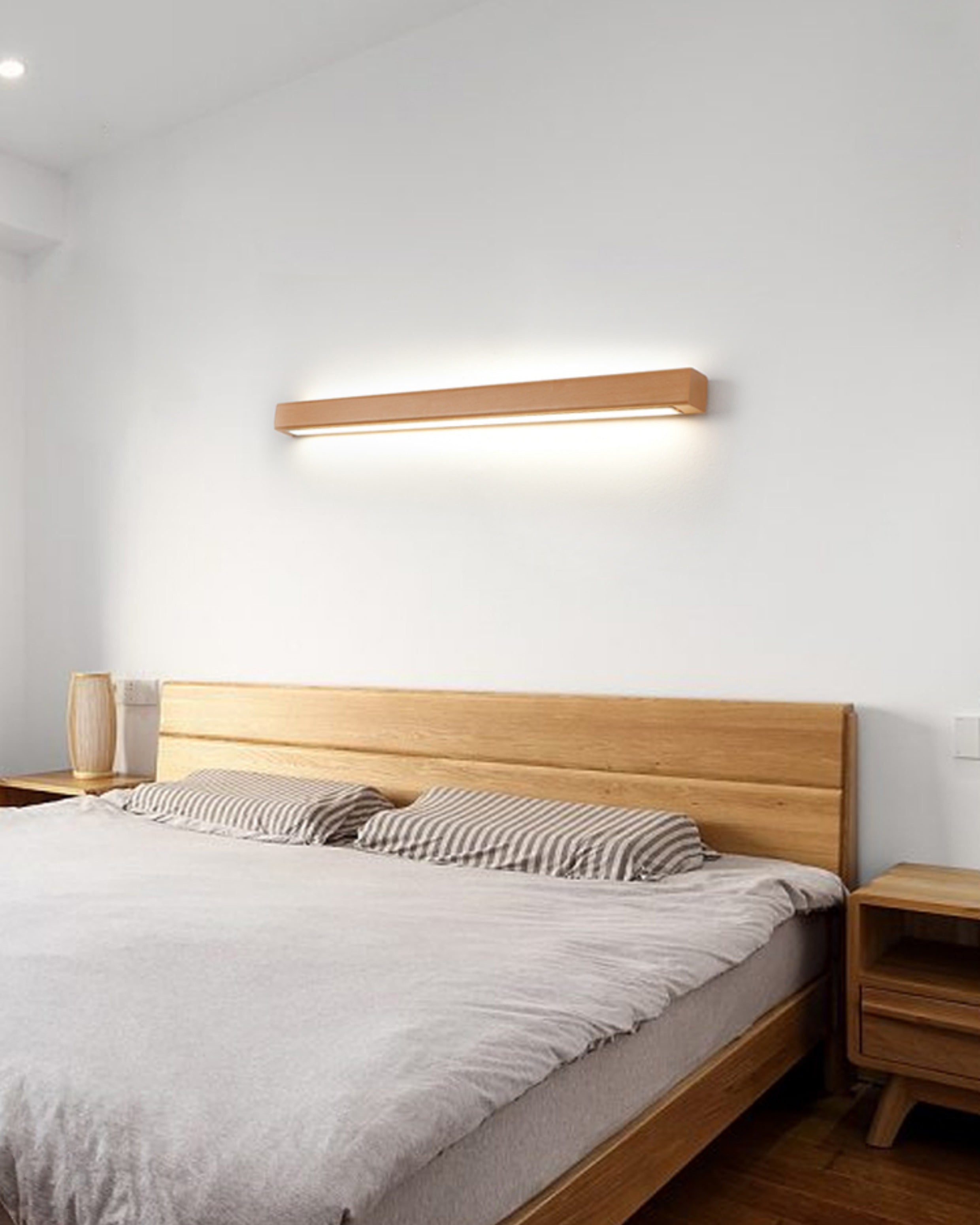 WOMO Holz Lineare Wandleuchte – WM6126