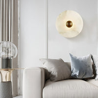 Applique murale Art déco WOMO Alabaster Disc-WM6128