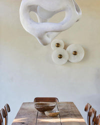 Applique murale Art déco WOMO Alabaster Disc-WM6128