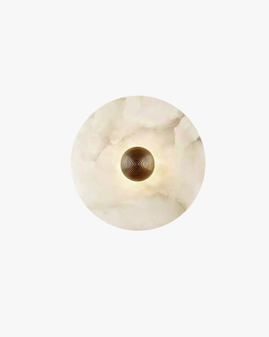 WOMO Art Deco Disc Alabaster Wandleuchte-WM6128