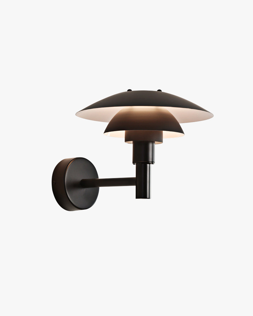 WOMO Schwarze dänische Designer-Wandleuchte-WM6149